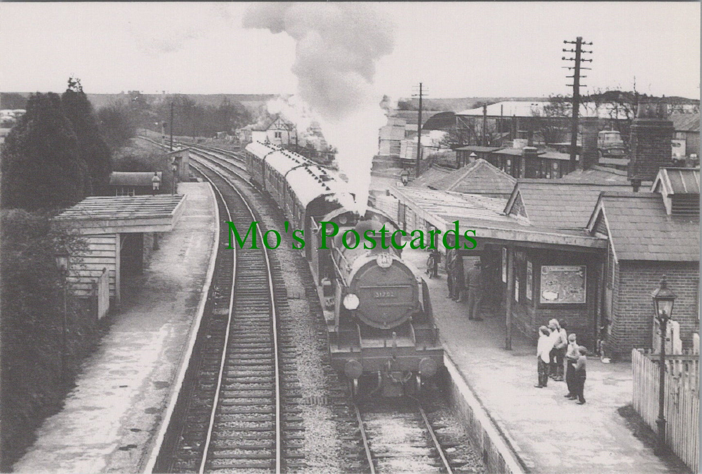 Engine No 31792 With a Train For Salisbury