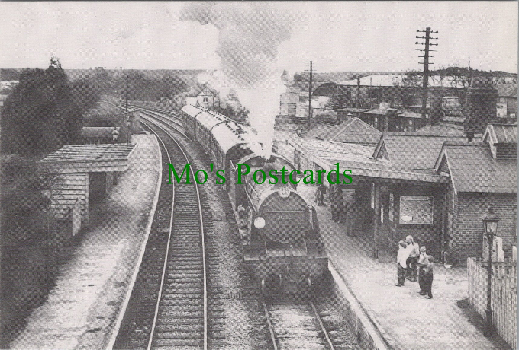 Engine No 31792 With a Train For Salisbury