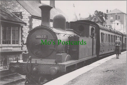 Engine No 30177 With a Train For Melcombe Regis
