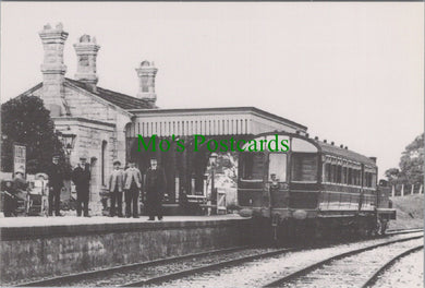 Abbotsbury Station, Looking West, In The Early 1900's