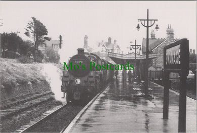 Engine No 76010 With a Train For Wareham at Swanage