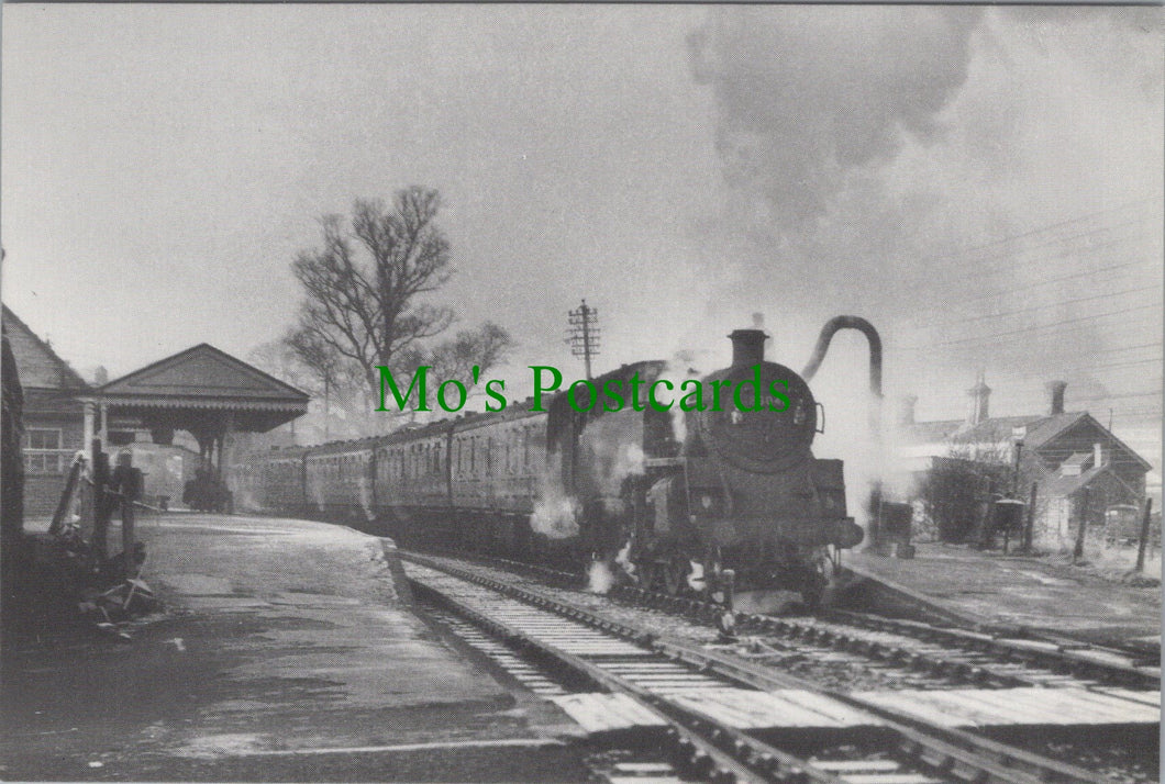 A Frosty Day at Launceston. Engine No 80041