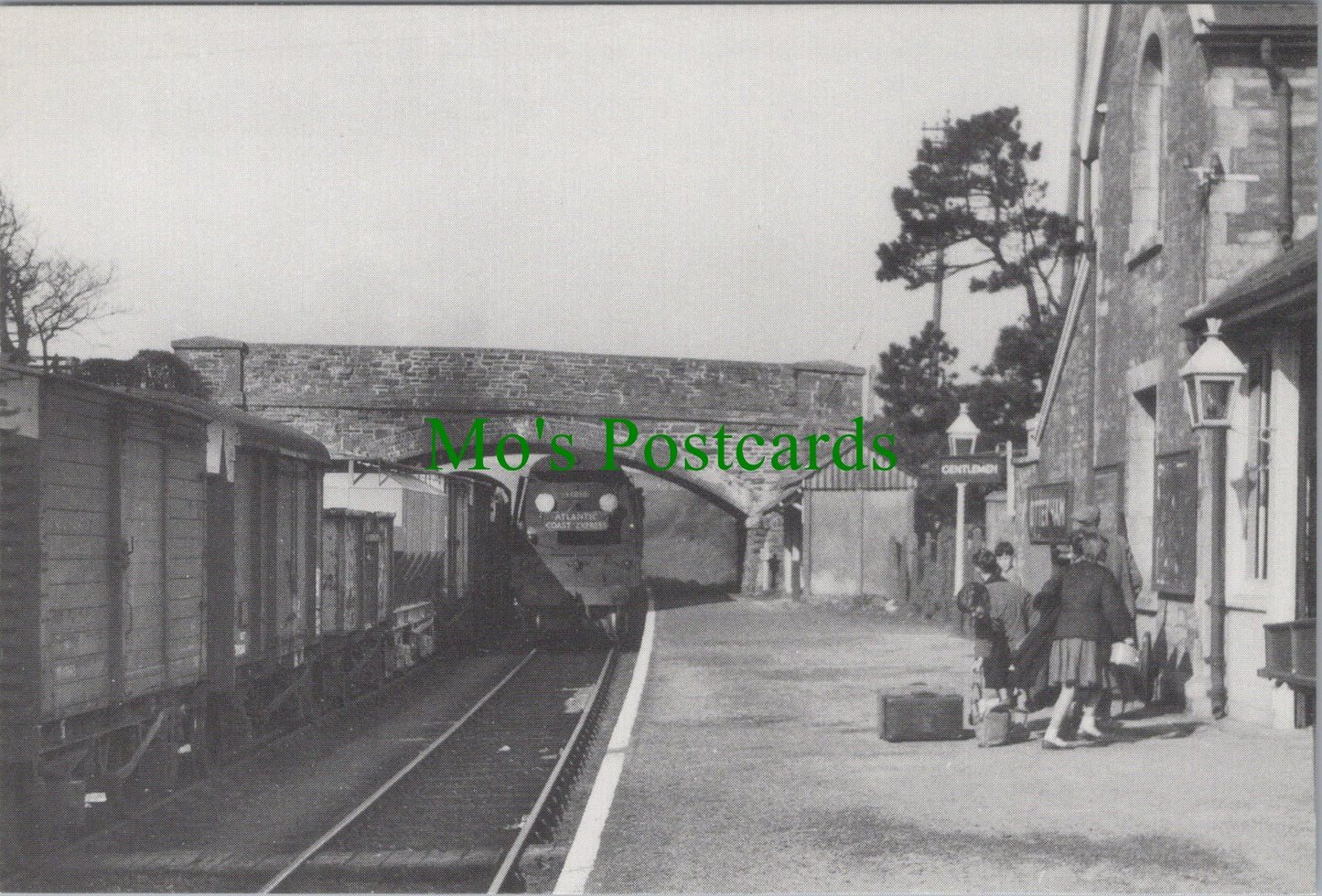 Engine No 34038 With The Up 'Atlantic Coast Express'