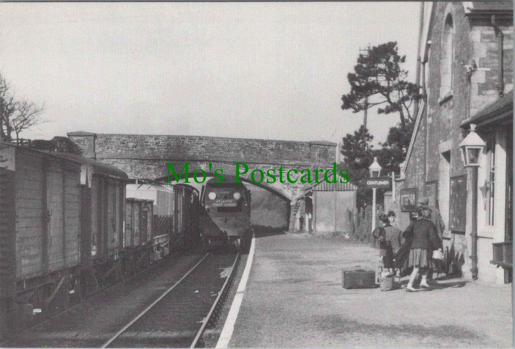 Engine No 34038 With The Up 'Atlantic Coast Express'