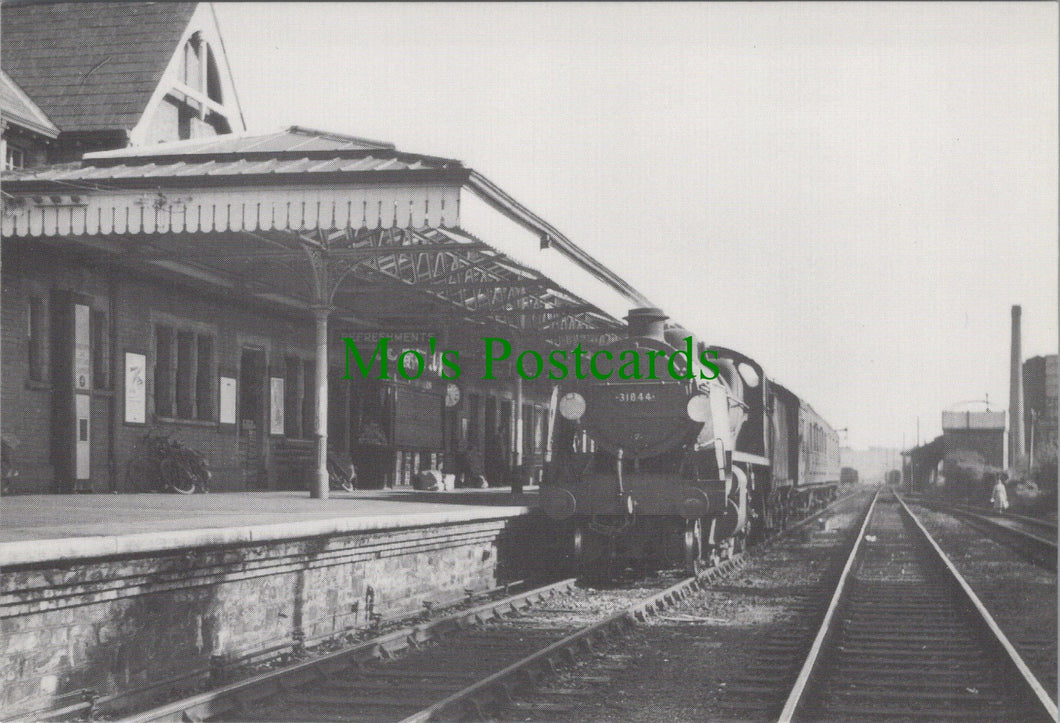 Engine No 31844 With a Train From Okehampton