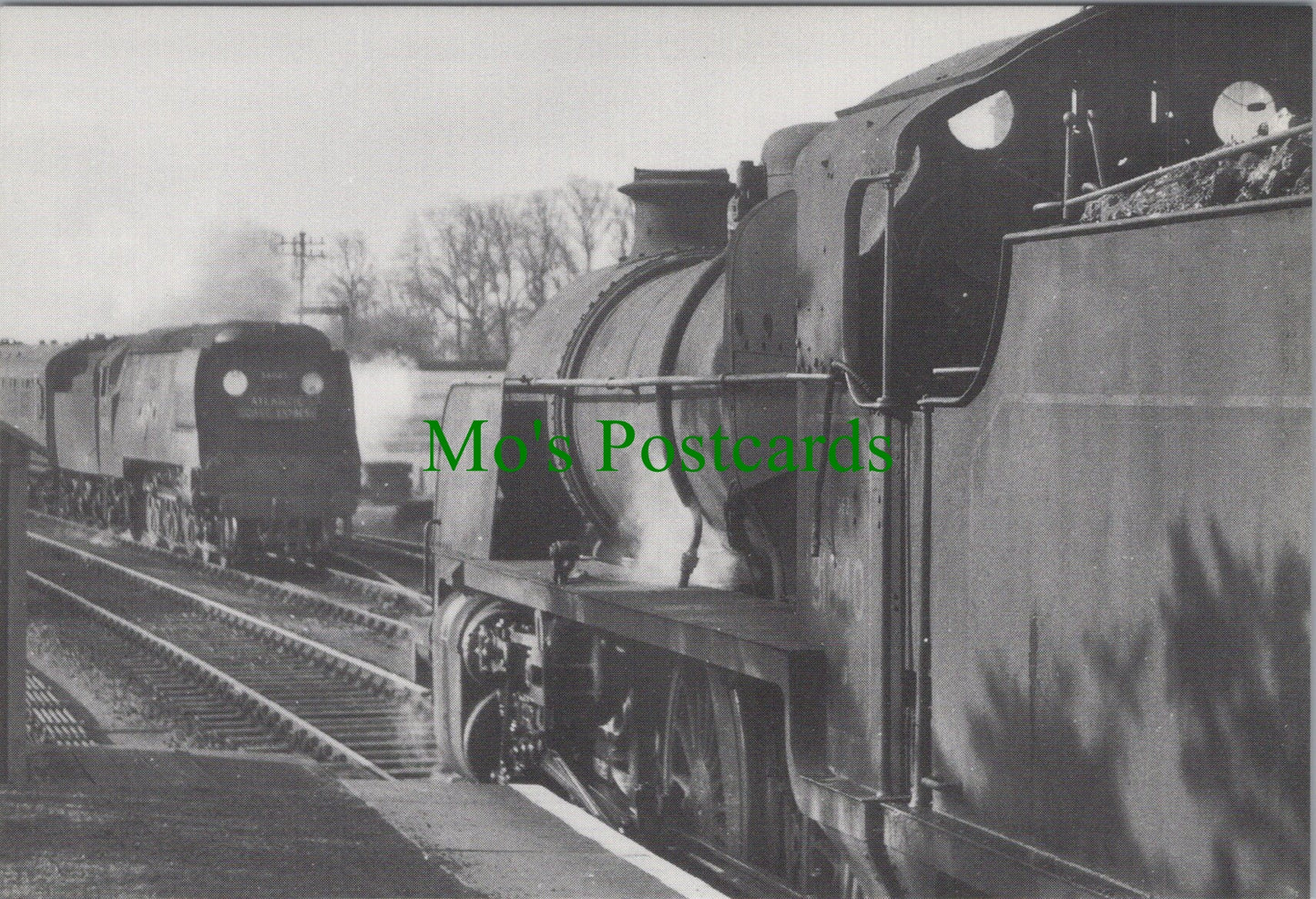 Engine No 34085 With The Up 'Atlantic Coast Express'