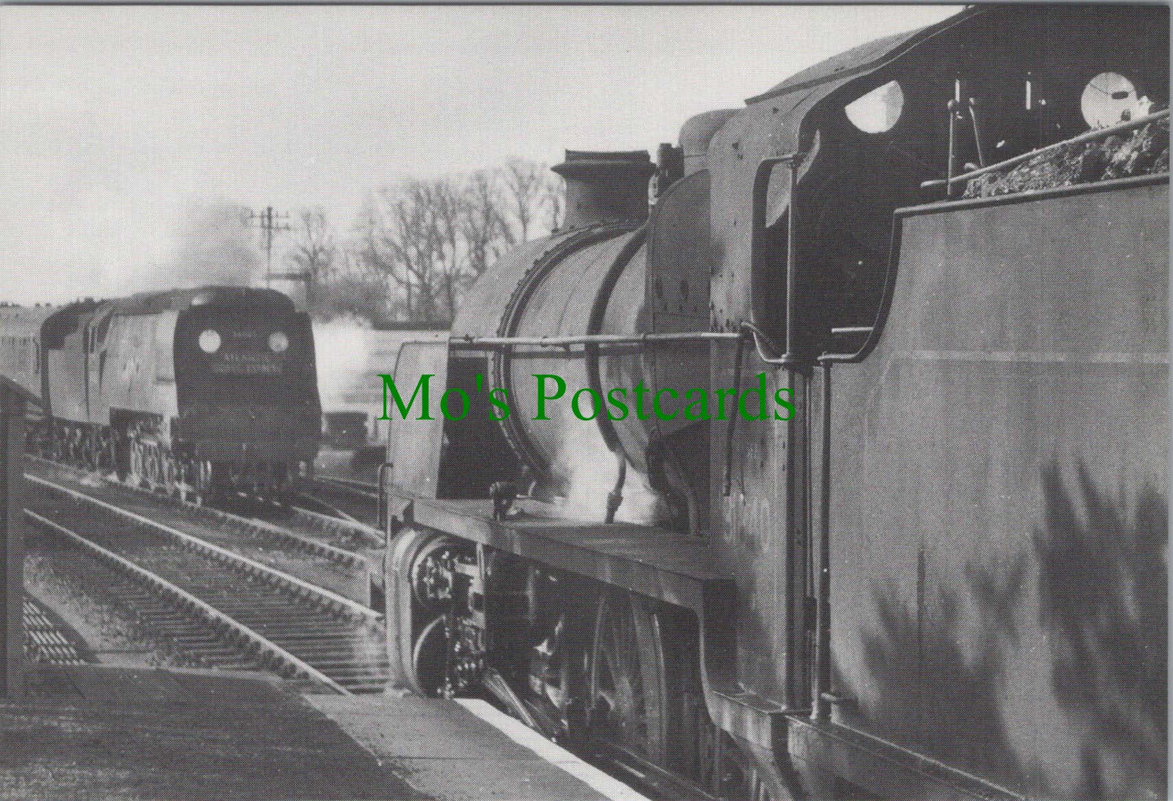 Engine No 34085 With The Up 'Atlantic Coast Express'