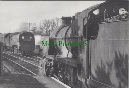 Engine No 34085 With The Up 'Atlantic Coast Express'