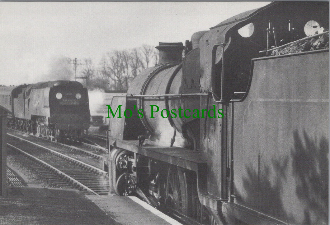 Engine No 34085 With The Up 'Atlantic Coast Express'