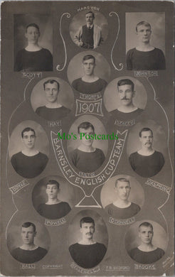 Barnsley 1907 English Cup Football Team