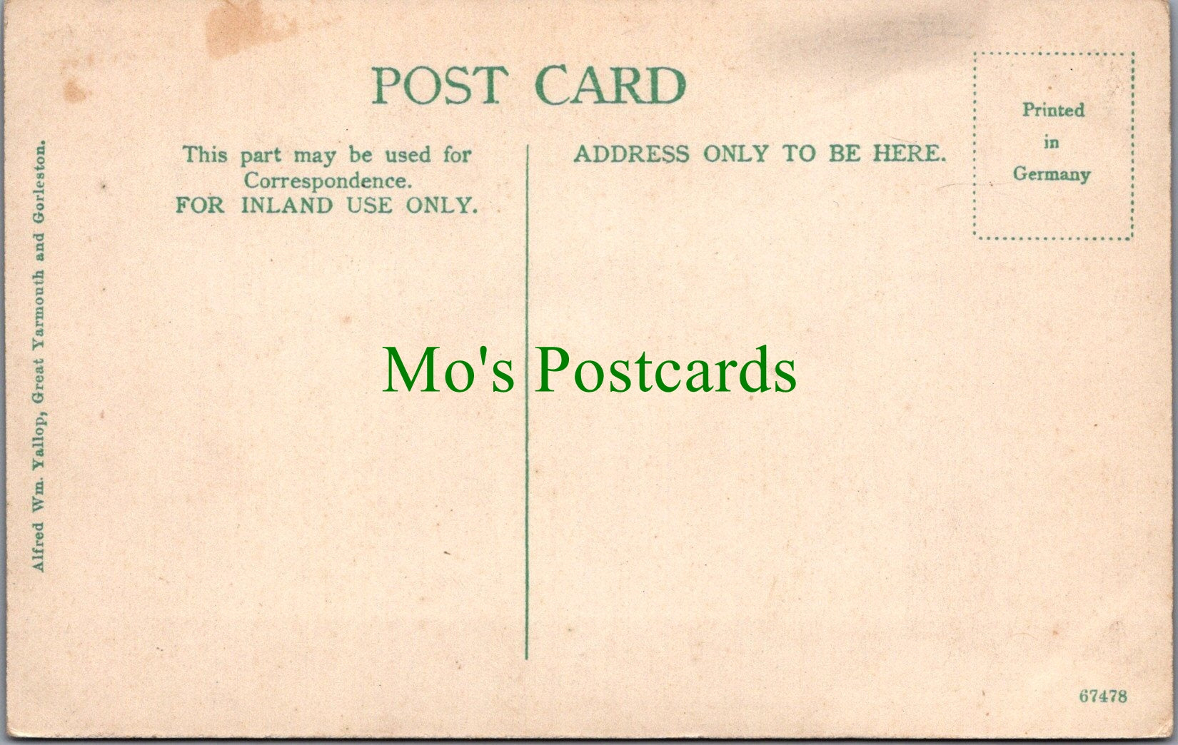 Fish Postcard - Yarmouth Bloaters