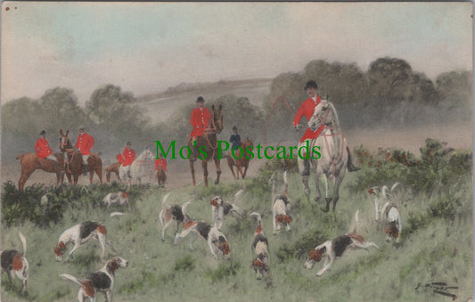 Fox Hunting Scene, Artist G.Wright
