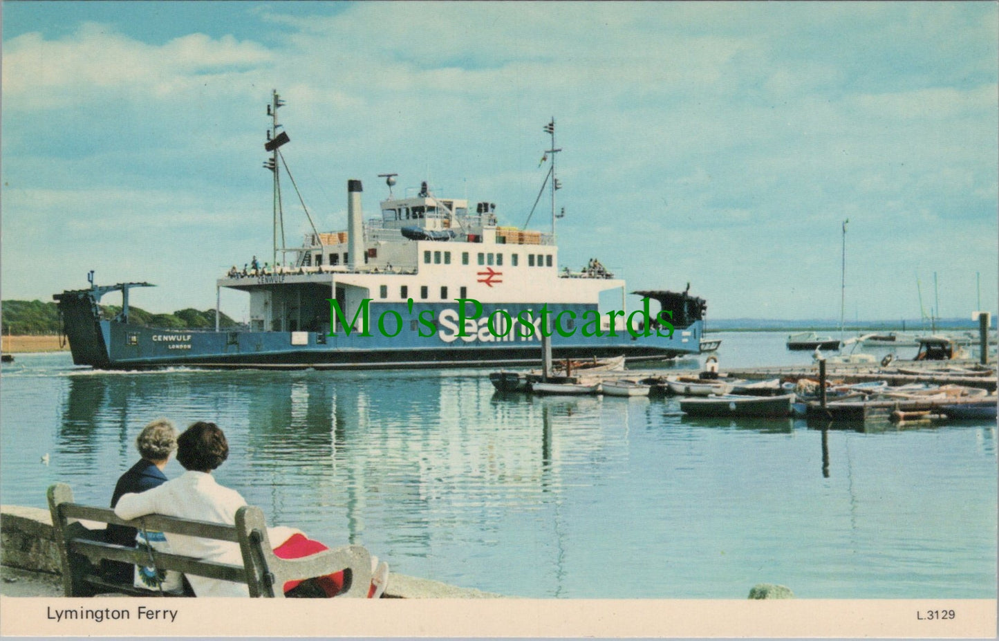 Shipping Postcard - Lymington Ferry