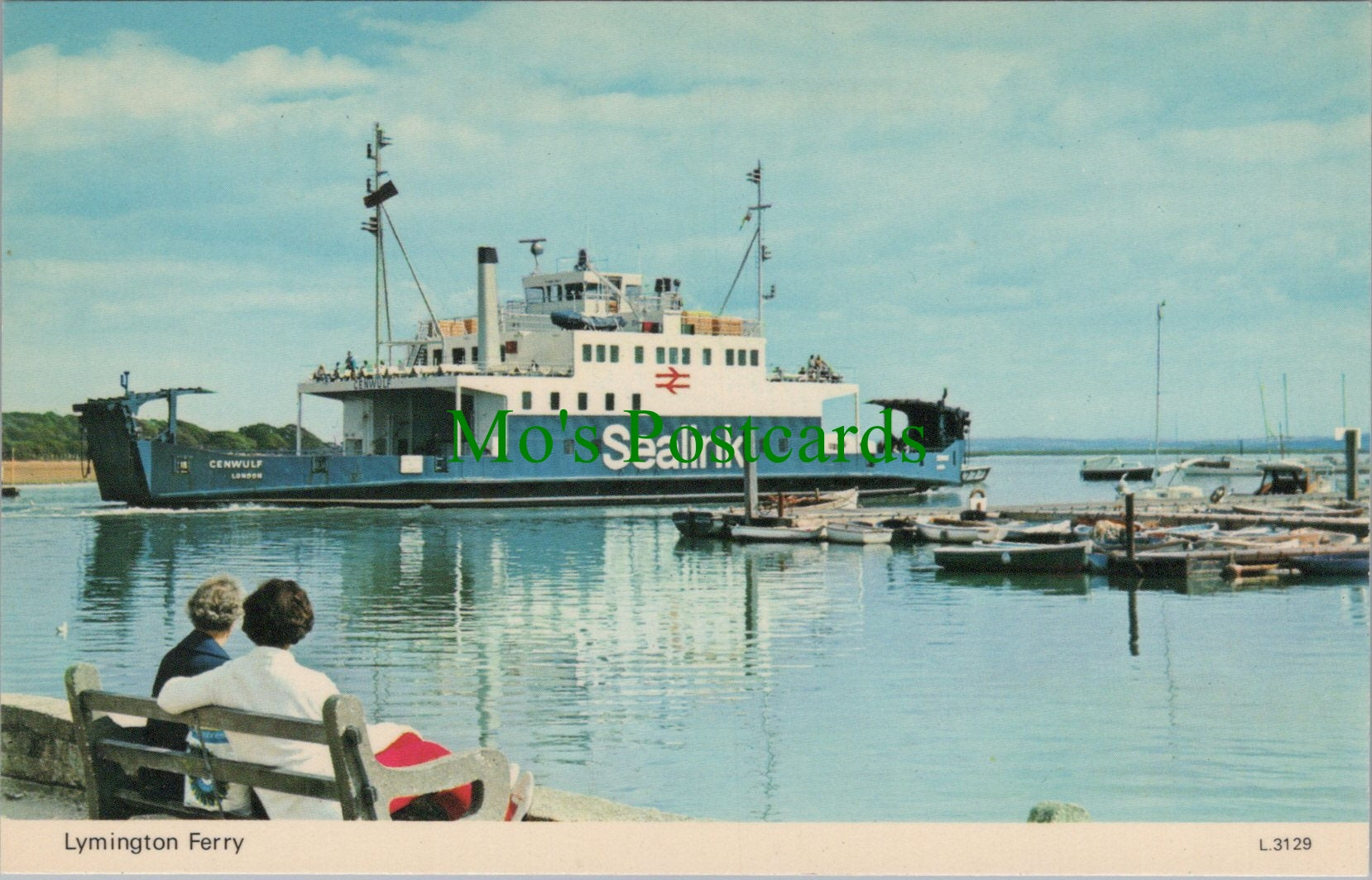 Shipping Postcard - Lymington Ferry