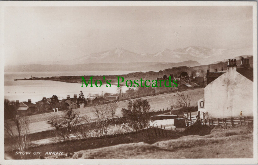 Snow on Arran, Scotland