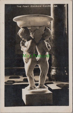 The Font, Escrick Church, Yorkshire