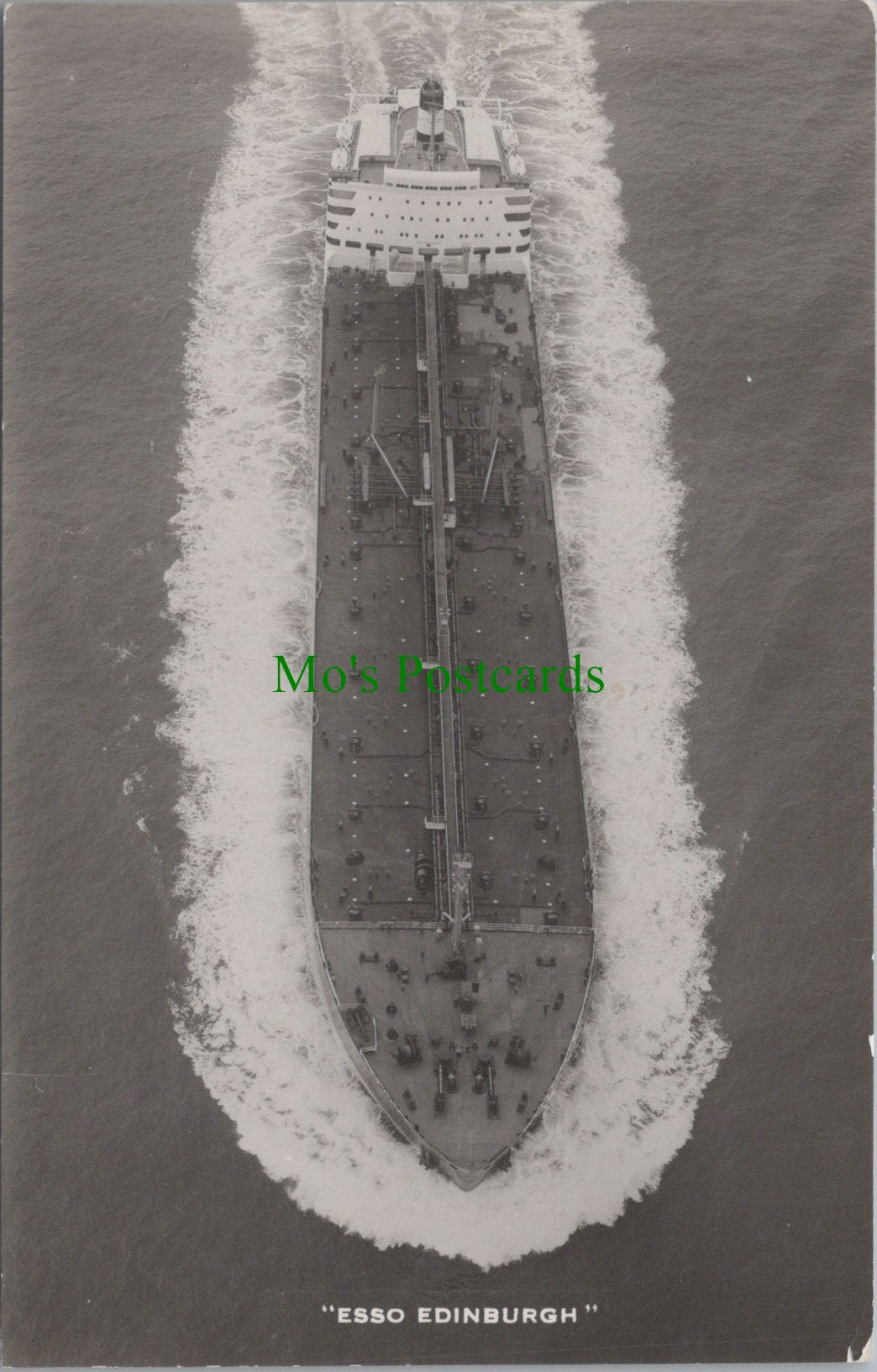 Shipping Postcard, "Esso Edinburgh" Tanker