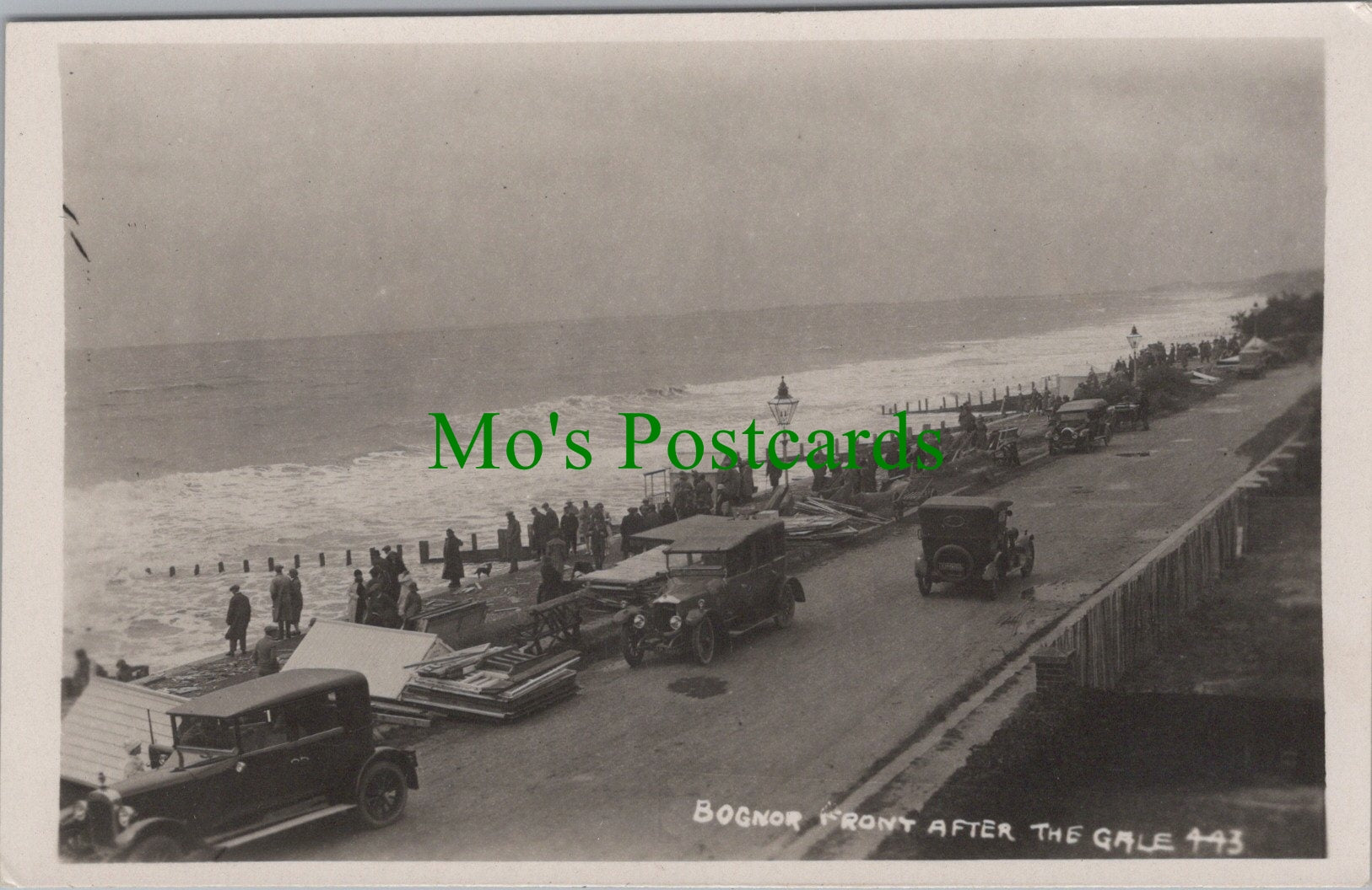 Bognor Front After The Gale, Sussex