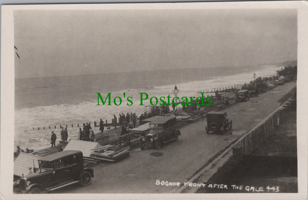 Bognor Front After The Gale, Sussex