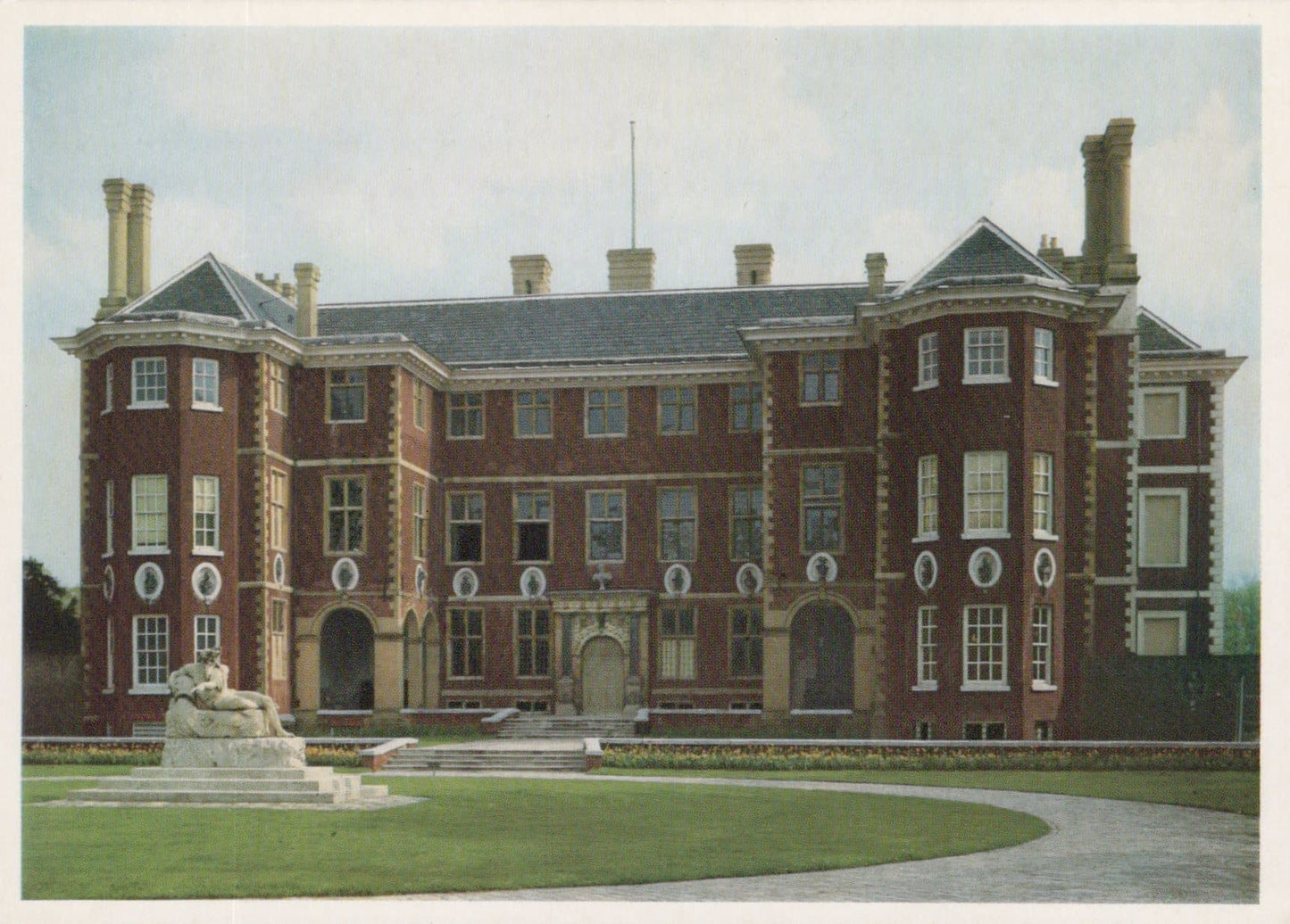 Surrey Postcard - The North Front, Ham House, Richmond - Mo’s Postcards 