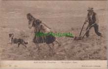 Load image into Gallery viewer, Art Postcard - Macallum (Hamilton), The Crofter&#39;s Team
