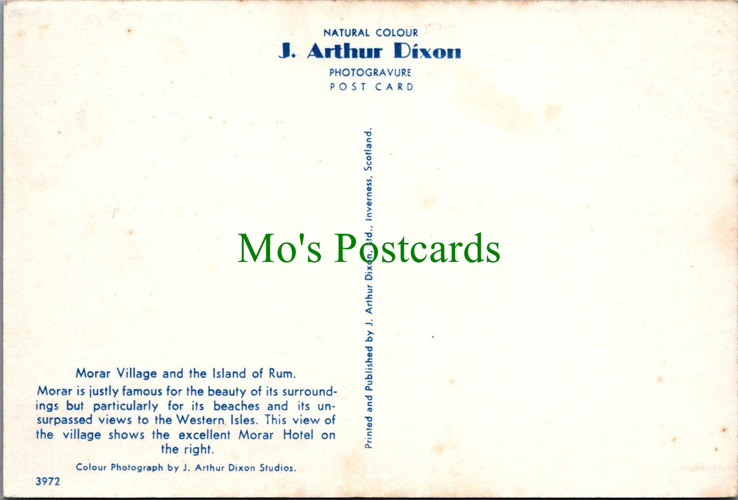 Morar Village and The Island of Rum