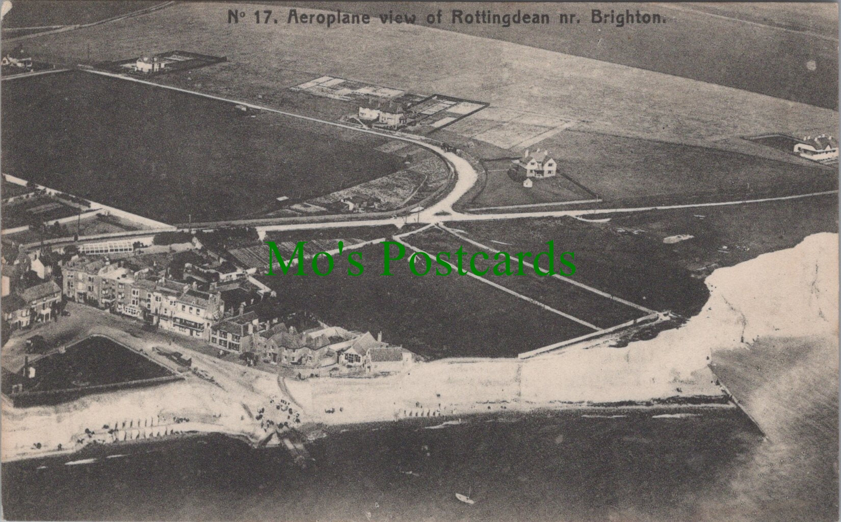 Aeroplane View of Rottingdean, Nr Brighton