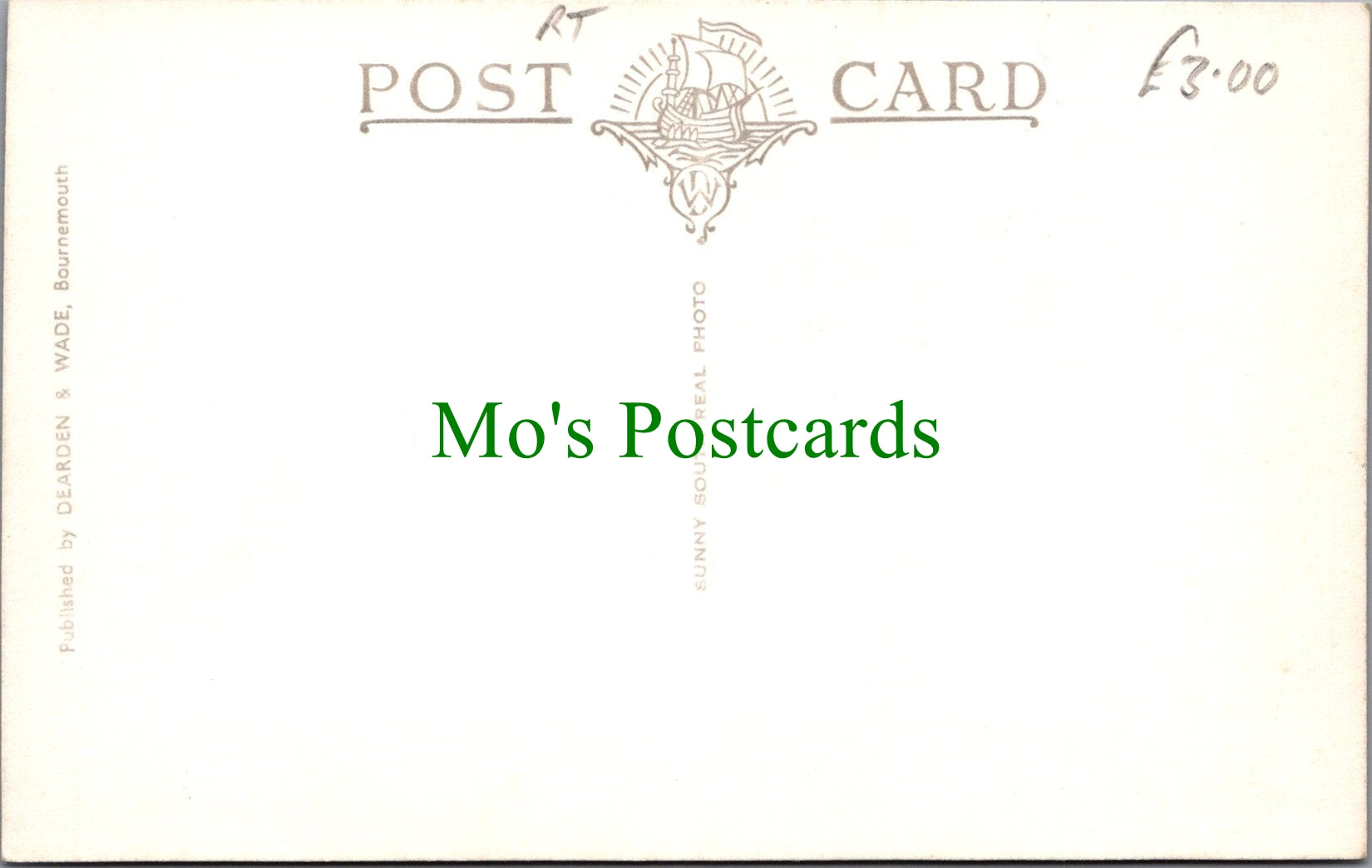 Shipping Postcard - R.M.S.Mauretania