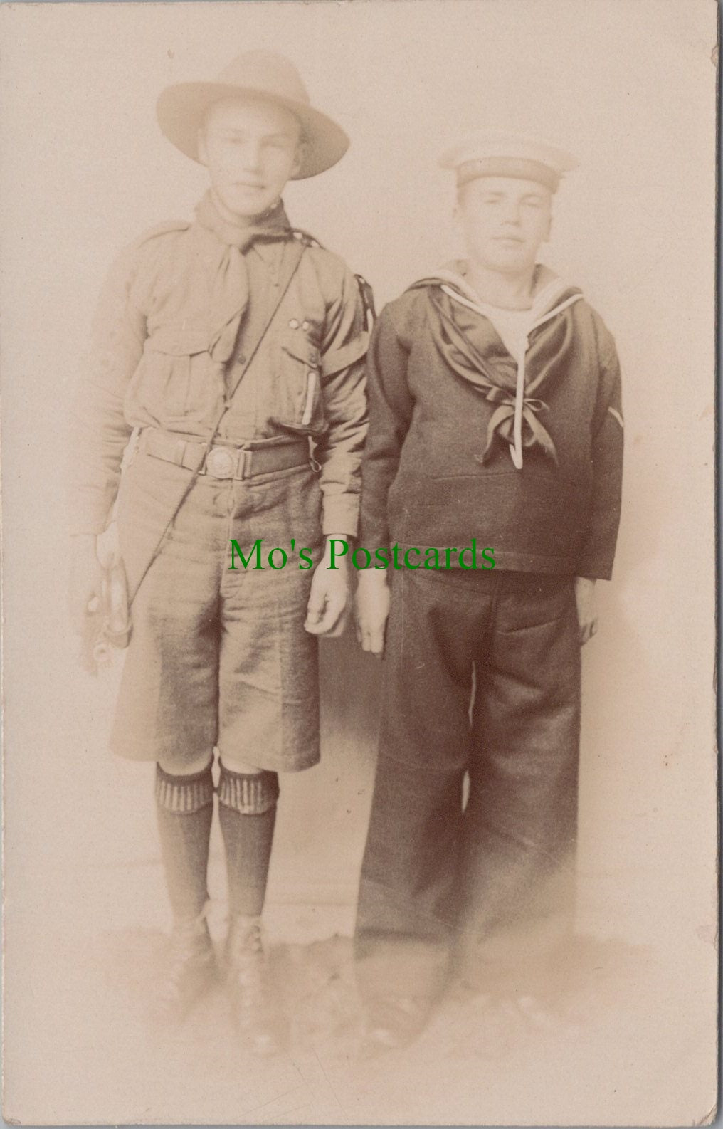 Ancestors - Boy Scout and Sailor Boy