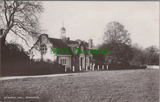 Memorial Hall, Benenden, Kent