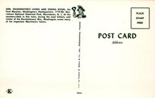 Load image into Gallery viewer, America Postcard - The Ford Mansion, Washington&#39;s Headquarters, Morristown, New Jersey - Mo’s Postcards 
