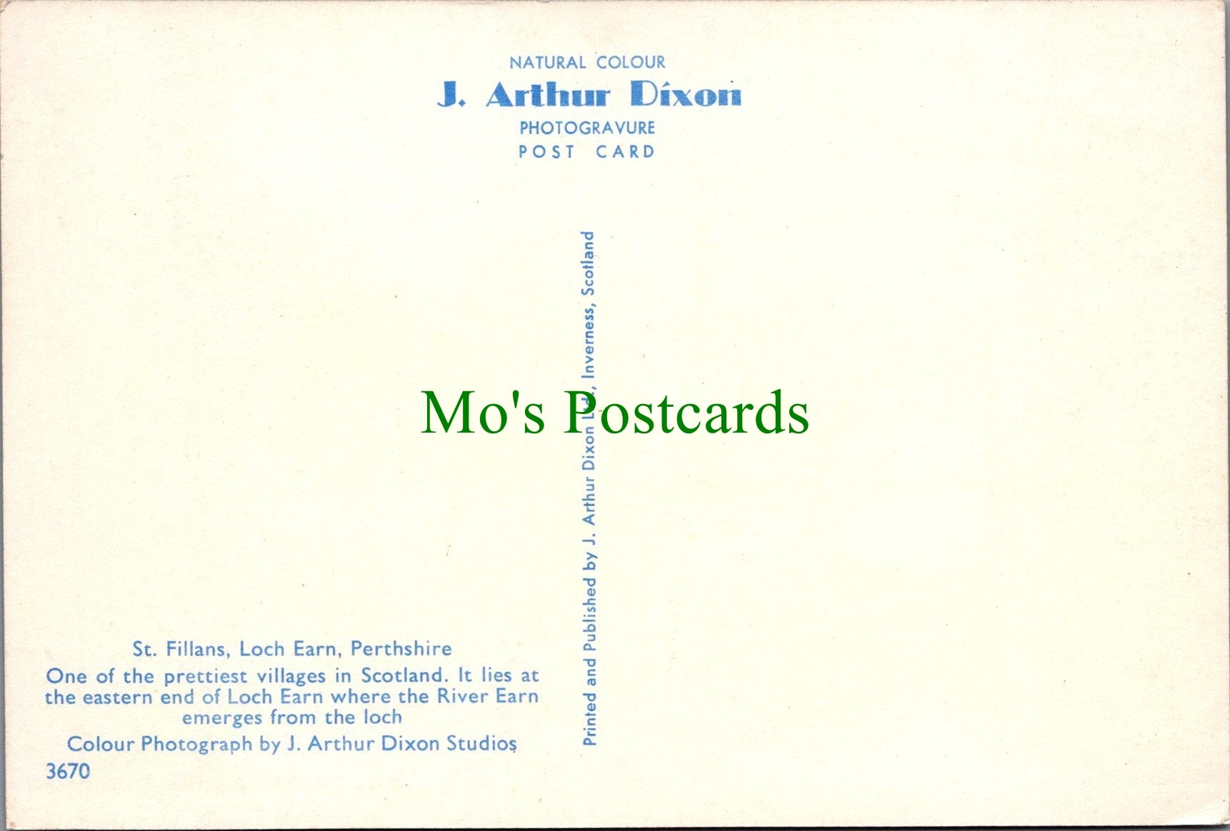 St Fillans, Loch Earn, Perthshire