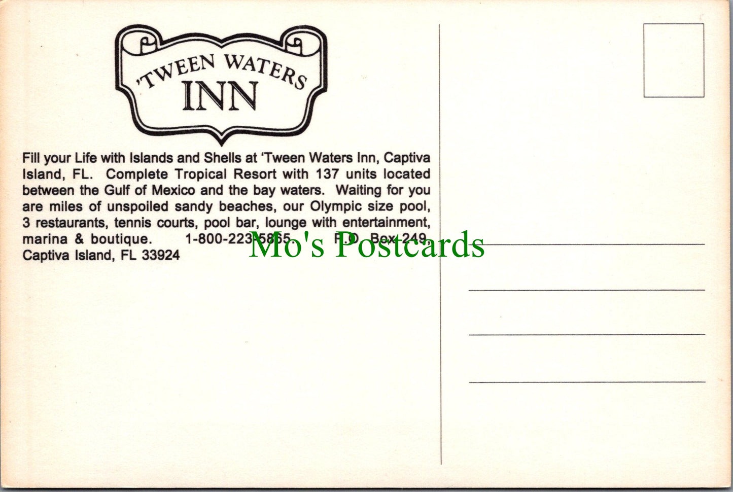 Tween Waters Inn, Captiva Island, Florida