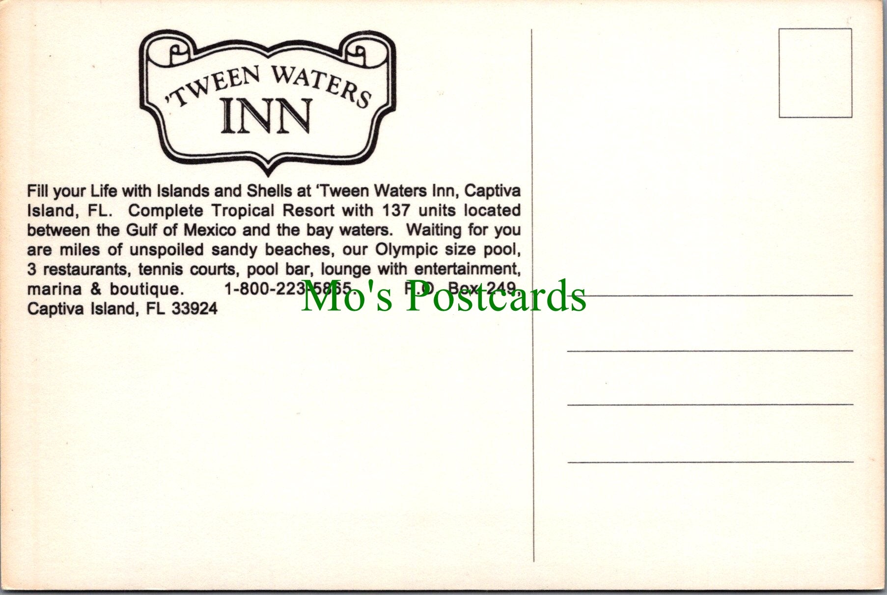 Tween Waters Inn, Captiva Island, Florida