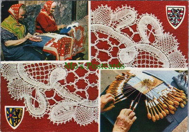 Lace Making, Souvenir De Bruges, Belgium