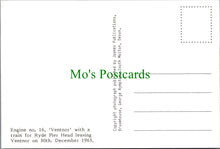 Load image into Gallery viewer, Railways Postcard - Engine no 16 &#39;Ventnor&#39; SW7374
