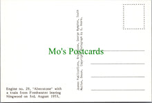 Load image into Gallery viewer, Railways Postcard - Engine no 29 &#39;Alverstone&#39;
