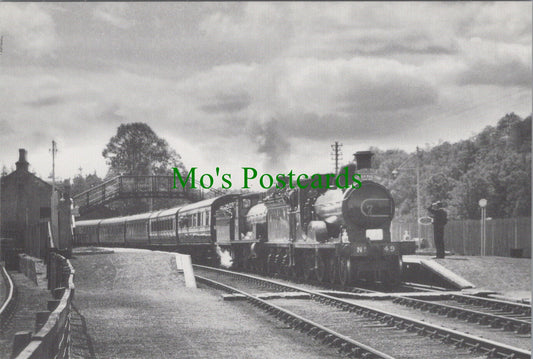 Railways Postcard - Train at Aberlour