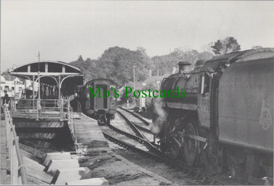 Railways Postcard - Train at Lymington Pier