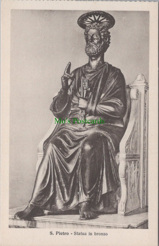 Basilica S.Pietro - Statua in Bronzo
