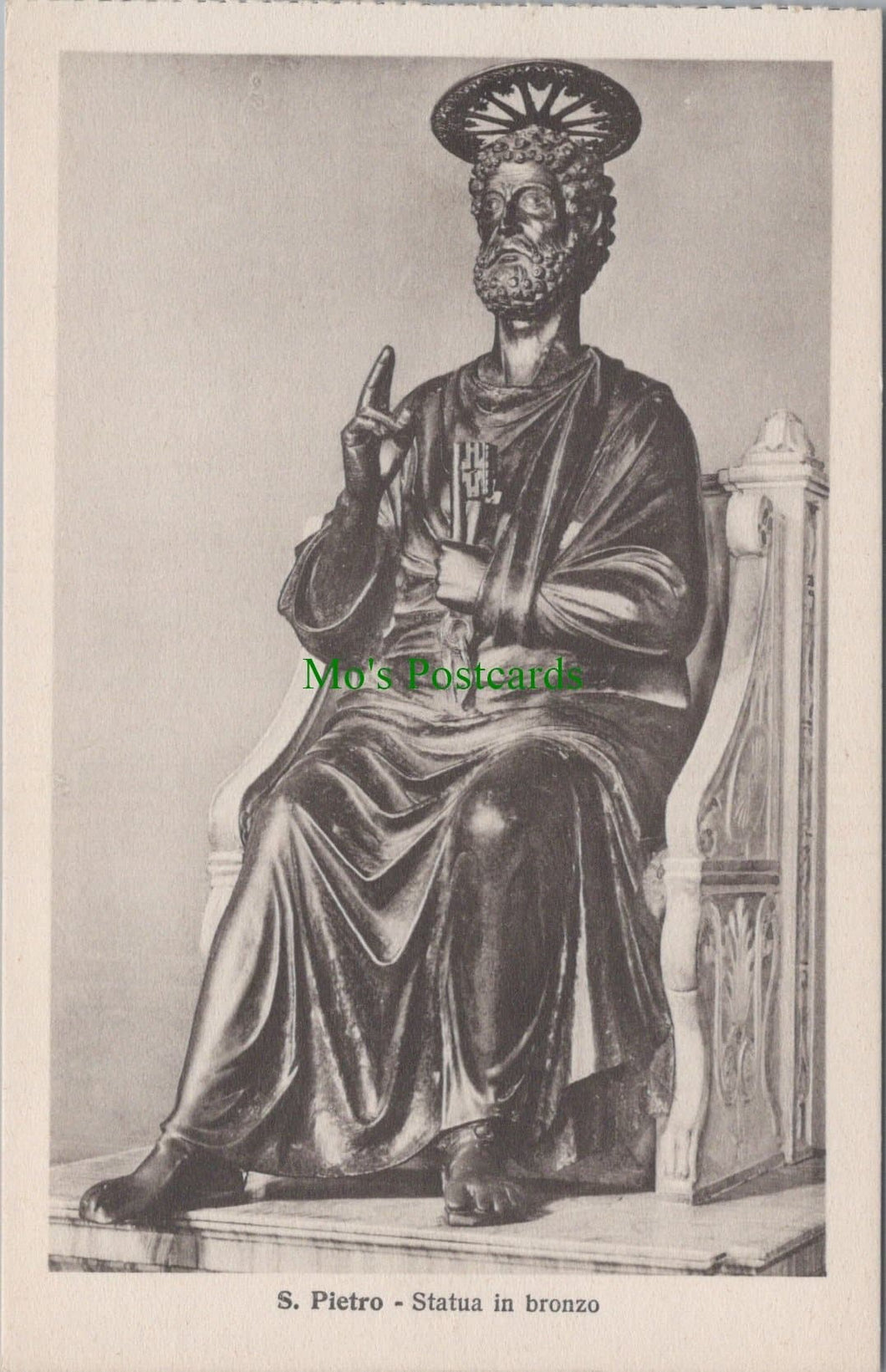 Basilica S.Pietro - Statua in Bronzo