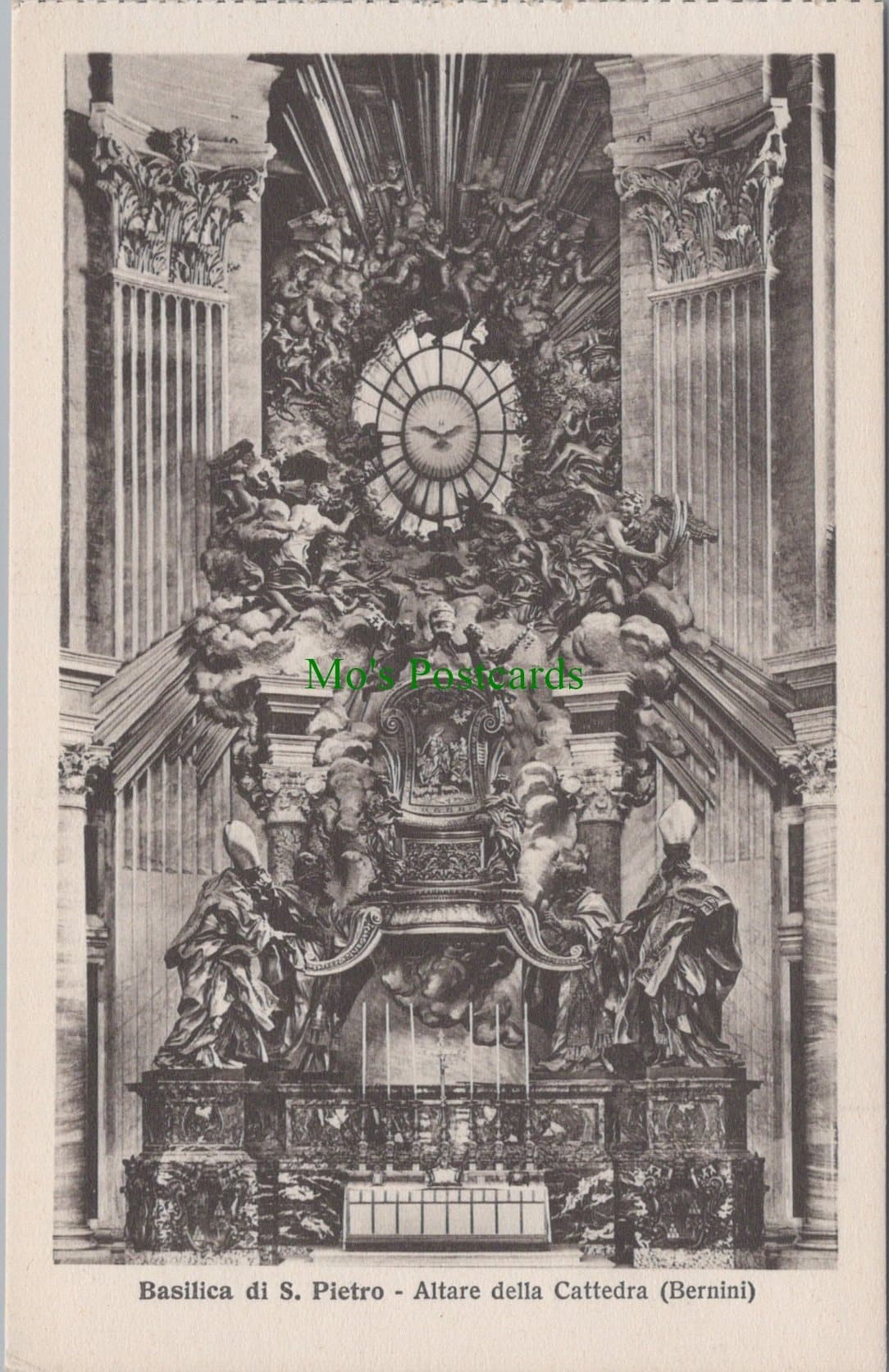 Altare Della Cattedra, Basilica S.Pietro, Italy