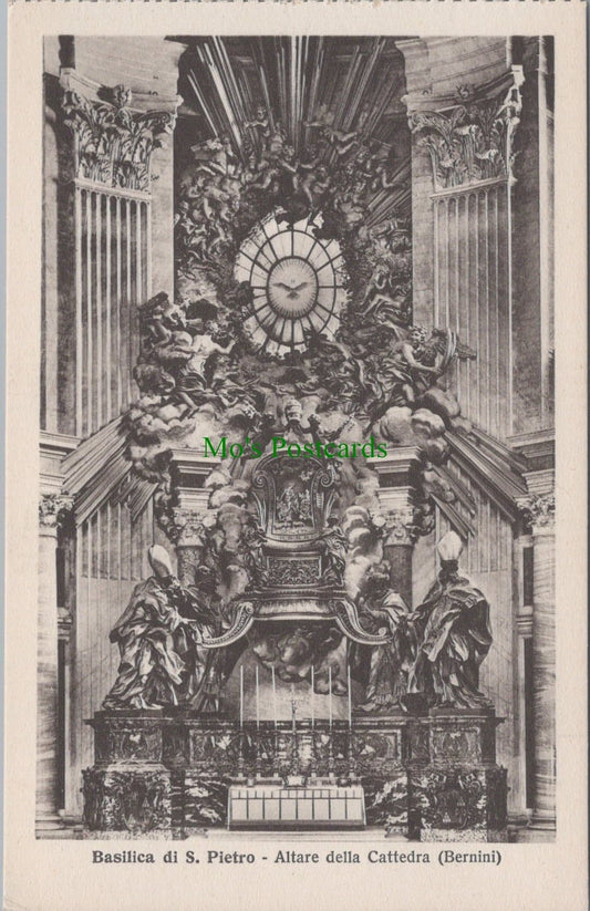 Altare Della Cattedra, Basilica S.Pietro, Italy