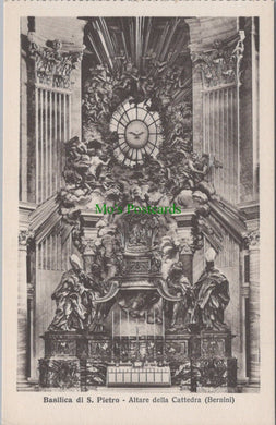 Altare Della Cattedra, Basilica S.Pietro, Italy