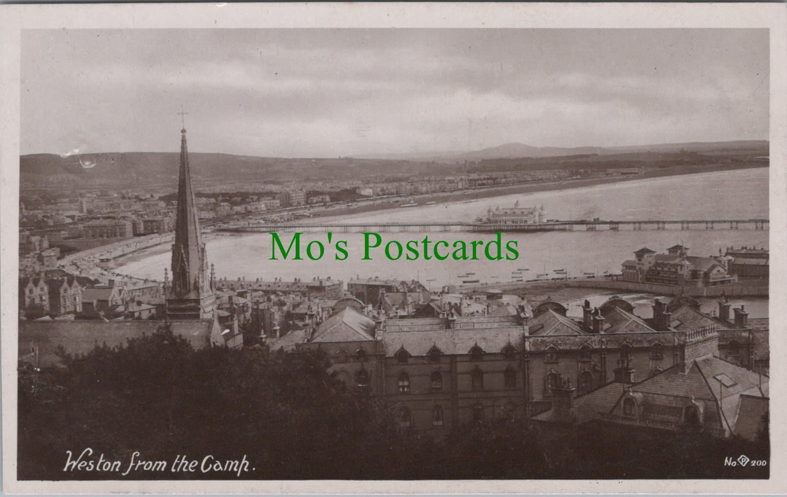Weston-Super-Mare From The Camp, Somerset