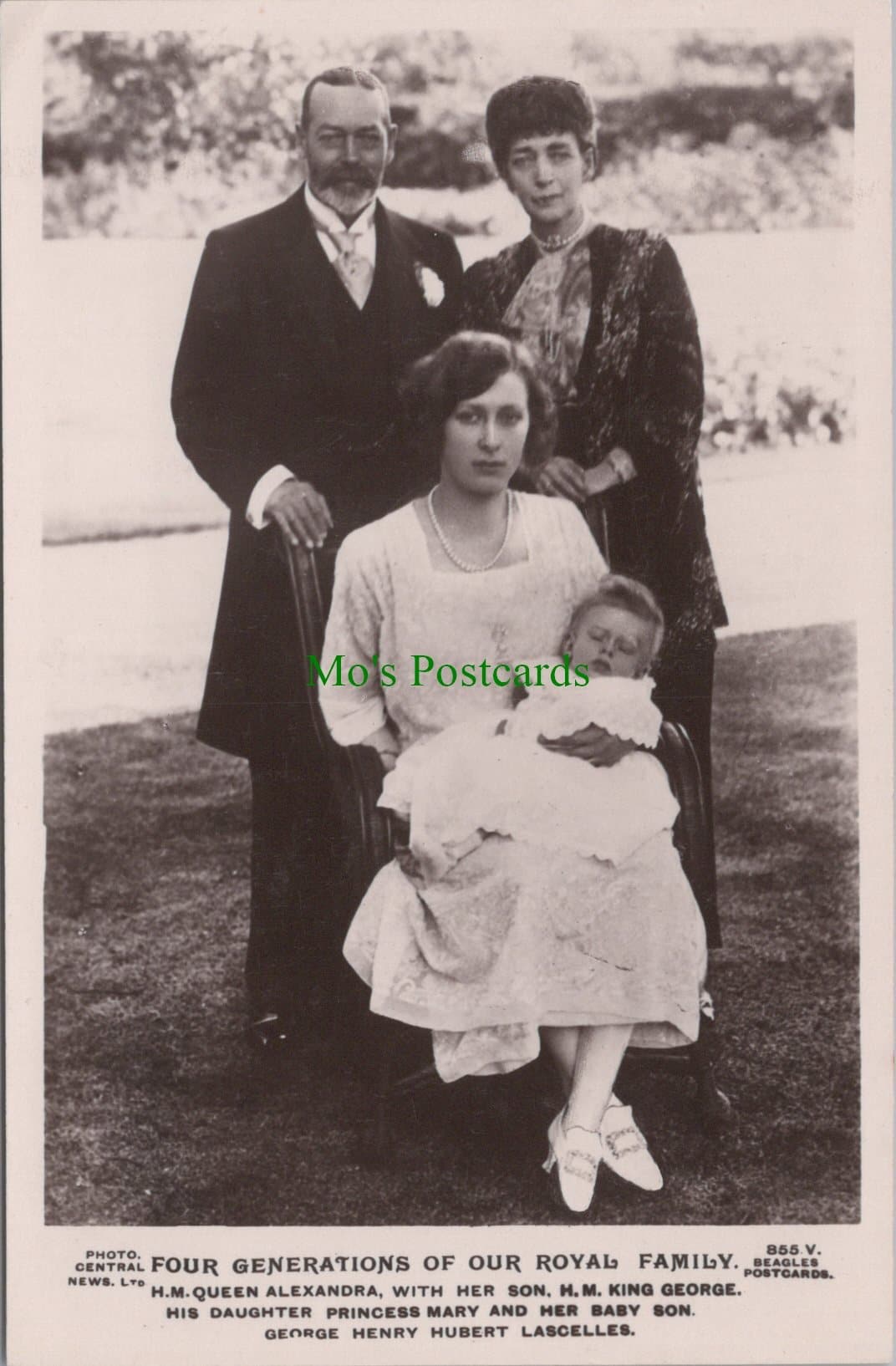 H.M.Queen Alexandra and H.M.King George V