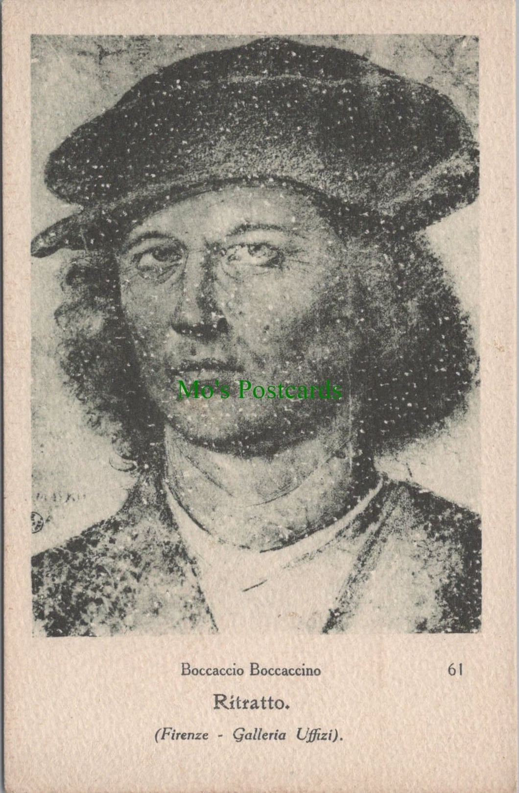 Art Postcard - Ritratto, Boccaccio Boccaccino