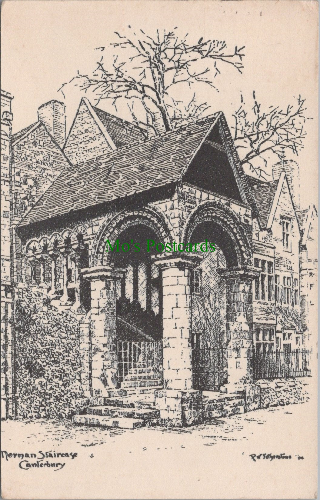 Norman Staircase, Canterbury, Kent