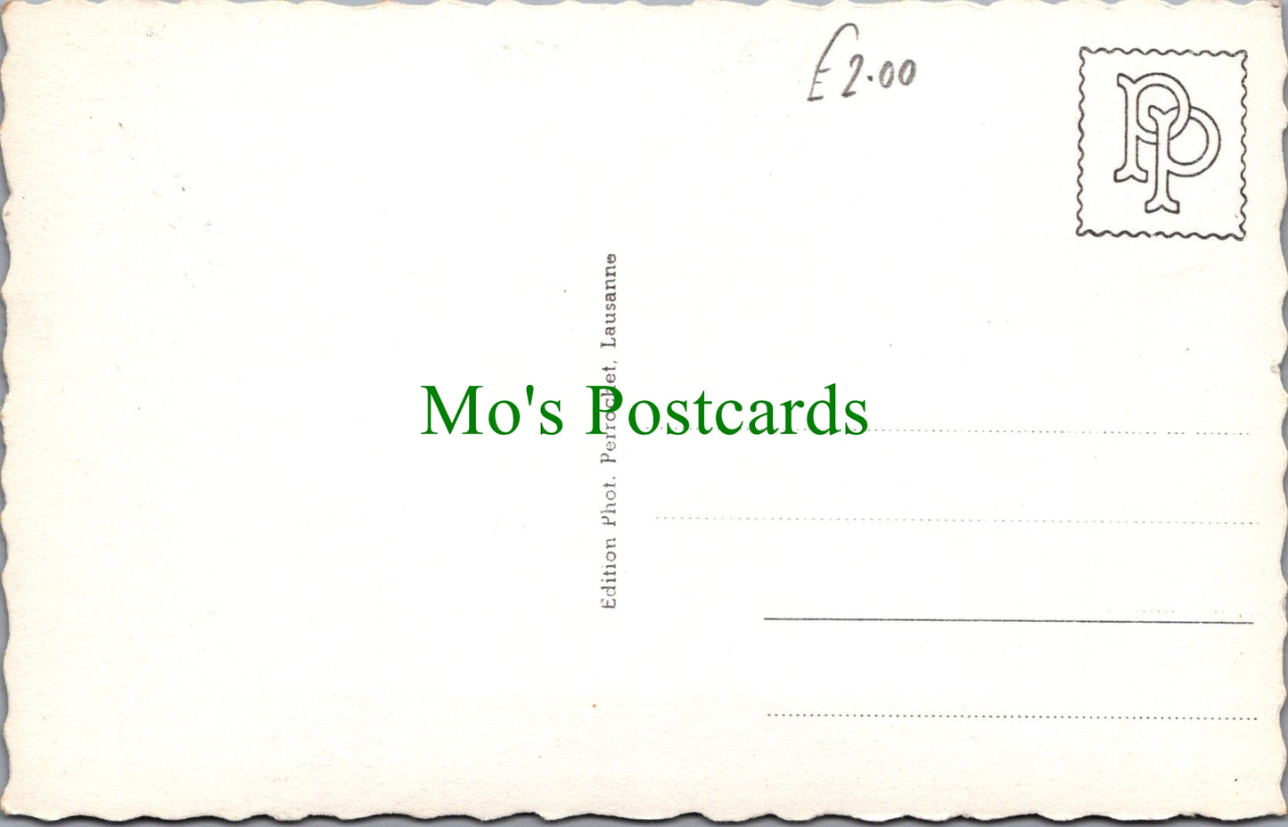 Dogs Postcard - Un Sourire Du Gd St Bernard
