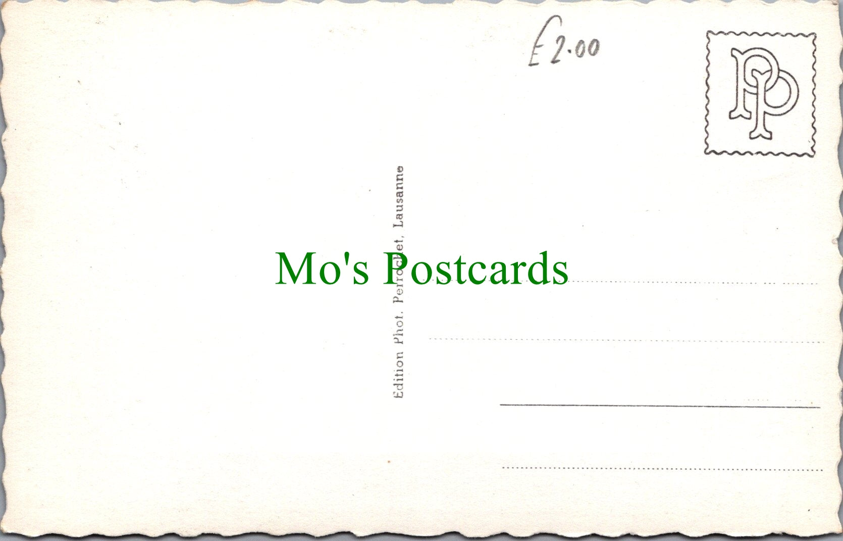 Dogs Postcard - Un Sourire Du Gd St Bernard